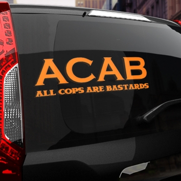 Наклейка ACAB