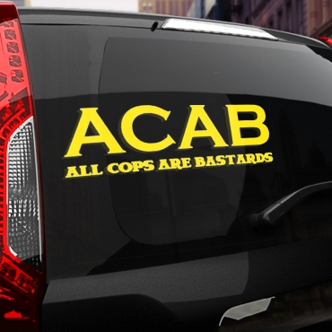 Наклейка ACAB