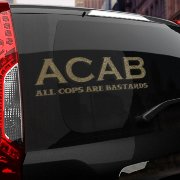 Наклейка ACAB