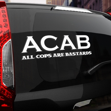 Наклейка ACAB