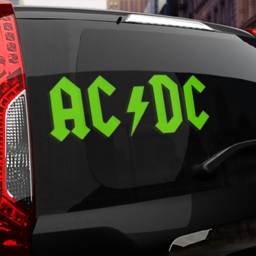 Наклейка AC/DC