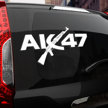 Наклейка АК-47