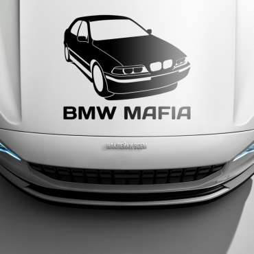 Наклейка BMW МАФИЯ