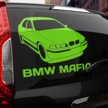 Наклейка BMW МАФИЯ