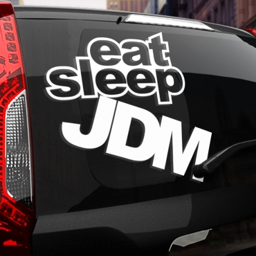 Наклейка Eat Sleep JDM