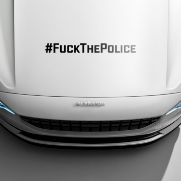 Наклейка #Fuck The Police