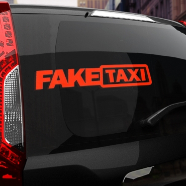 Наклейка FAKE TAXI