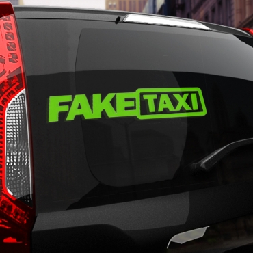 Наклейка FAKE TAXI