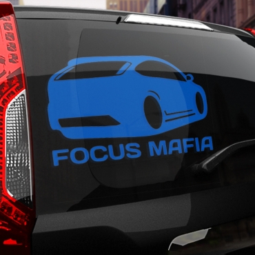 Наклейка FORD FOCUS МАФИЯ