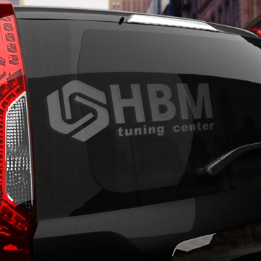 Наклейка HBM tuning center