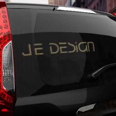 Наклейка JE DESIAN