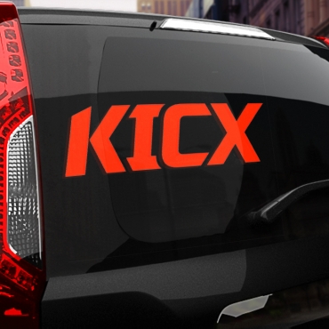 Наклейка KICX