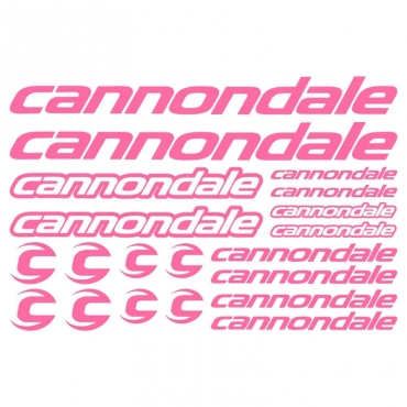 Наклейка Cannondale комплект 30х20 см