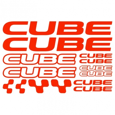Наклейка CUBE комплект 30х20 см