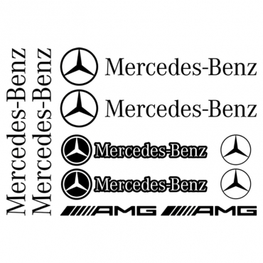 Наклейка Mercedes-Benz набор