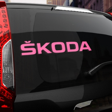 Наклейка логотип SKODA