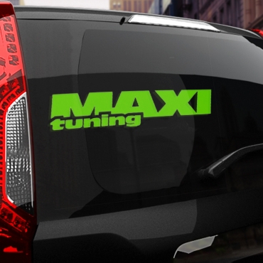 Наклейка MAXI tuning