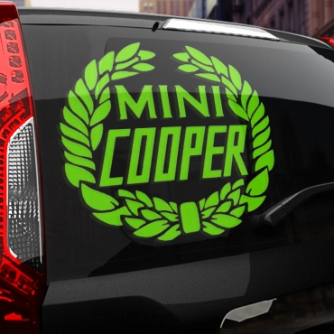 Наклейка Mini Cooper