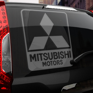 Наклейка Mitsubishi Motors