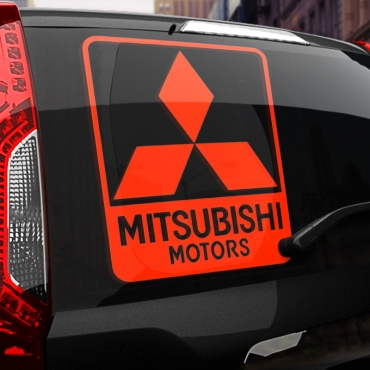 Наклейка Mitsubishi Motors