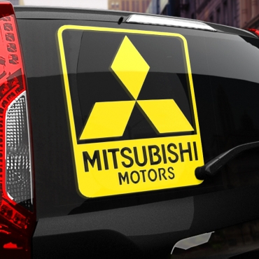 Наклейка Mitsubishi Motors