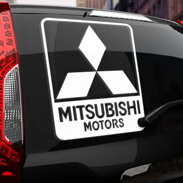 Наклейка Mitsubishi Motors