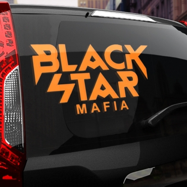 Наклейка Black Star Mafia