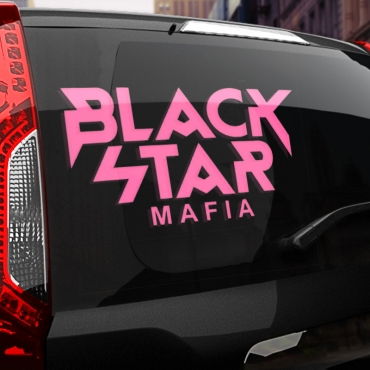 Наклейка Black Star Mafia