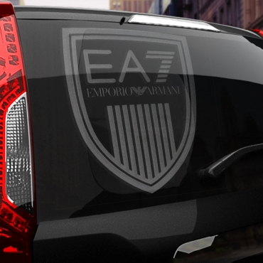 Наклейка EA7 Shield