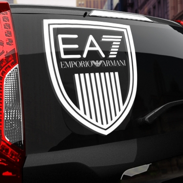 Наклейка EA7 Shield