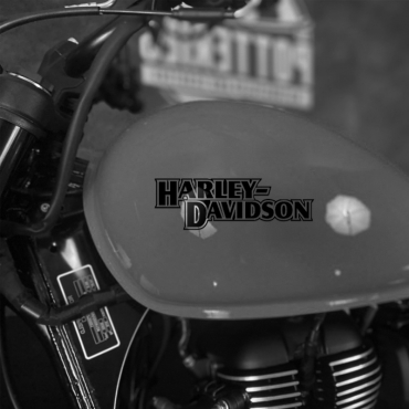 Наклейка на мотоцикл Harley-Davidson надпись