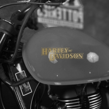 Наклейка на мотоцикл Harley-Davidson надпись