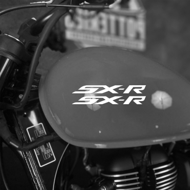 Наклейка Kawasaki SX-R на мотоцикл