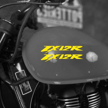 Наклейка Kawasaki ZX-12R на мотоцикл