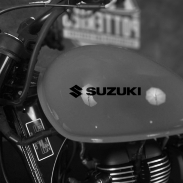 Наклейка на мотоцикл логотип Suzuki