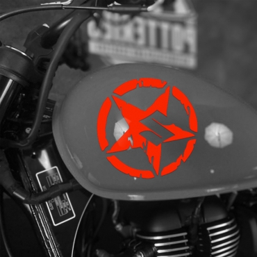 Наклейка на мотоцикл PUNISHER SUZUKI