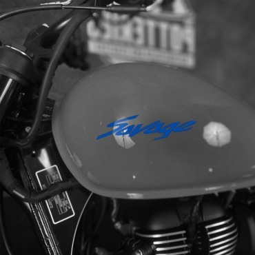Наклейка на мотоцикл Suzuki Savage