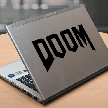 Наклейка на ноутбук DOOM