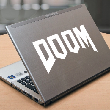 Наклейка на ноутбук DOOM