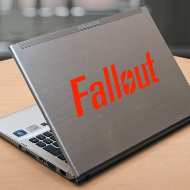 Наклейка на ноутбук Fallout