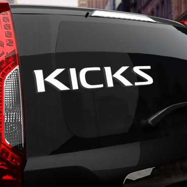 Наклейка Nissan KICKS