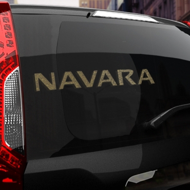 Наклейка Nissan Navara