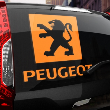 Наклейка Peugeot