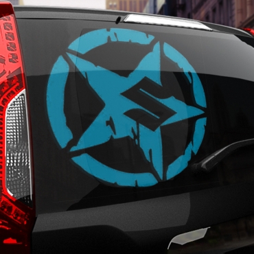 Наклейка PUNISHER SUZUKI