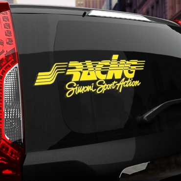 Наклейка RACING SIMONI SPORT ACTION
