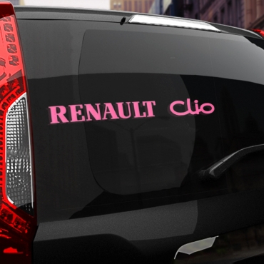 Наклейка Renault Clio