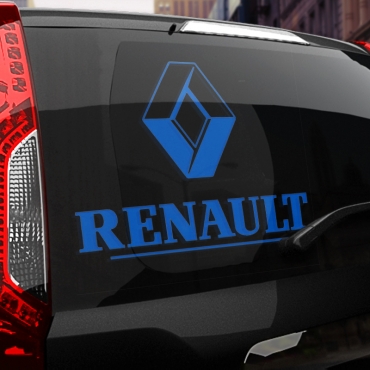 Наклейка Renault логотип