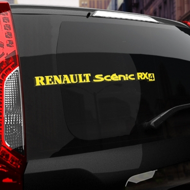 Наклейка Renault Scenic RX4