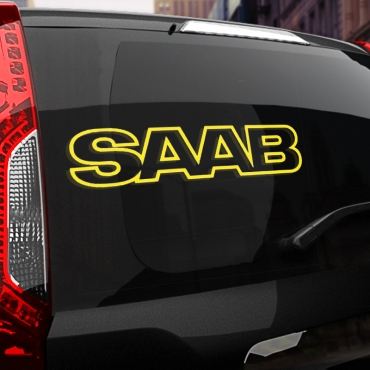 Наклейка Saab