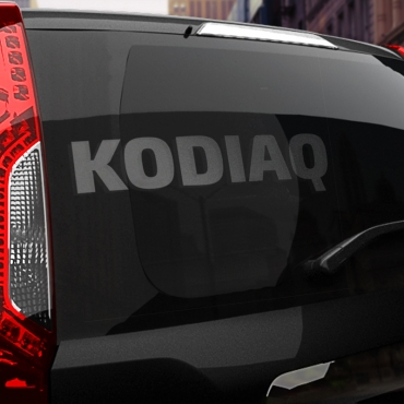 Наклейка SKODA kodiaq